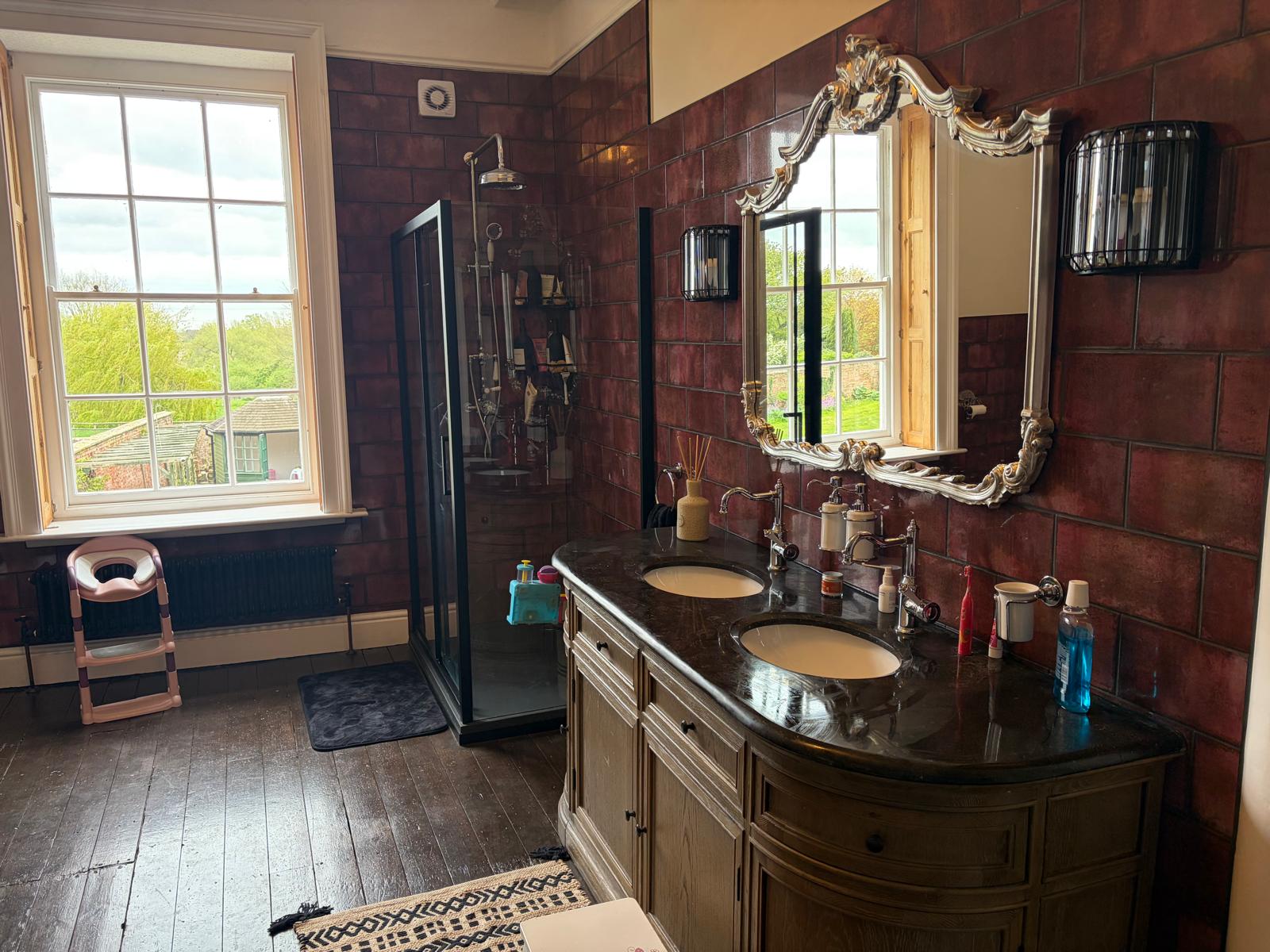 Recent plumbing and heating job
