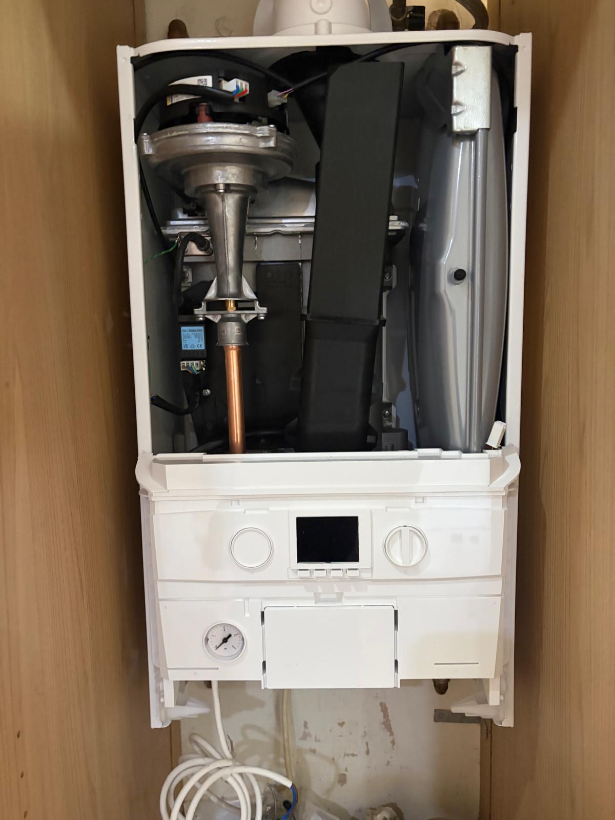 Boiler control panel